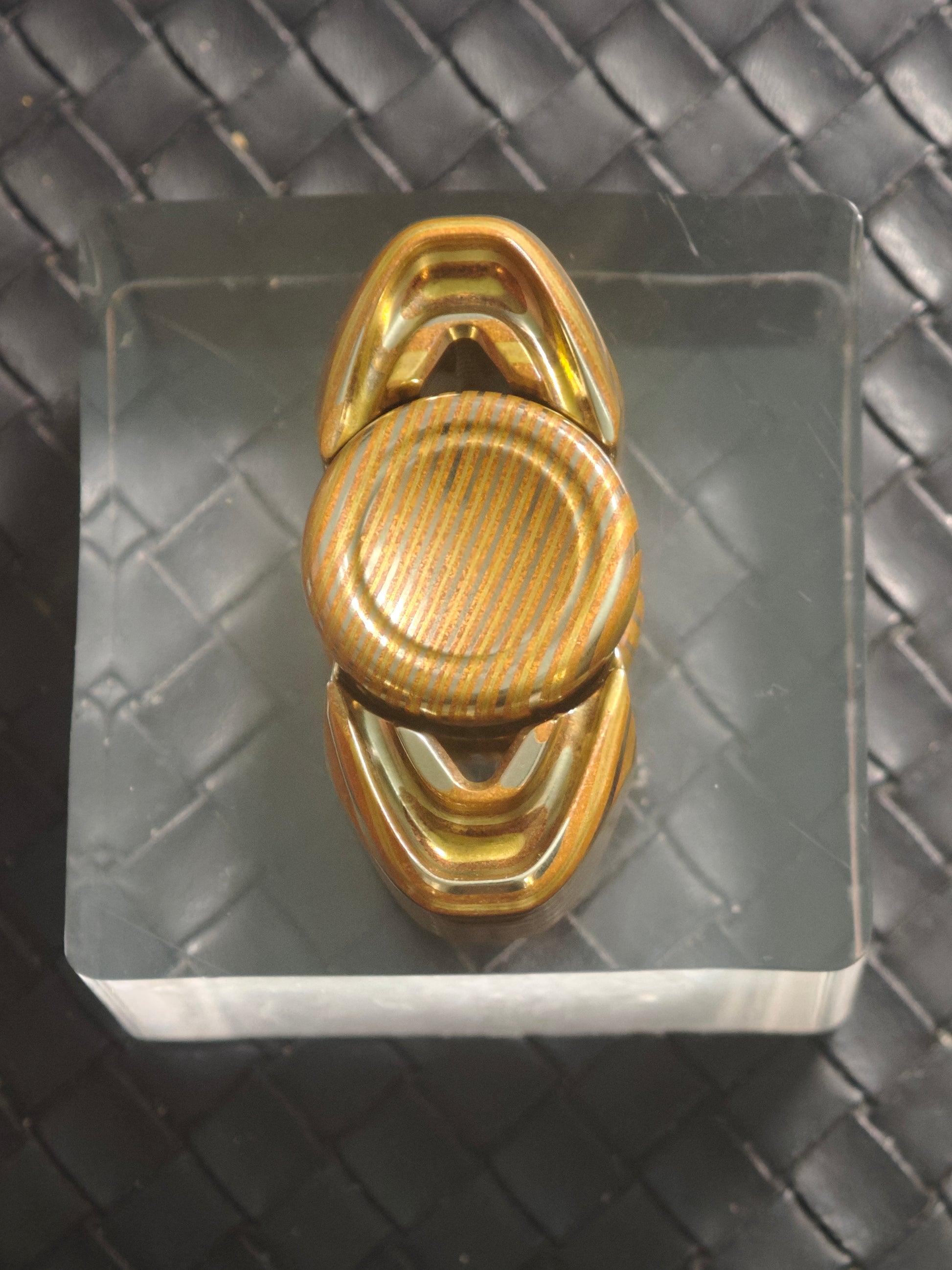 Pan Yixian Copper Mokume