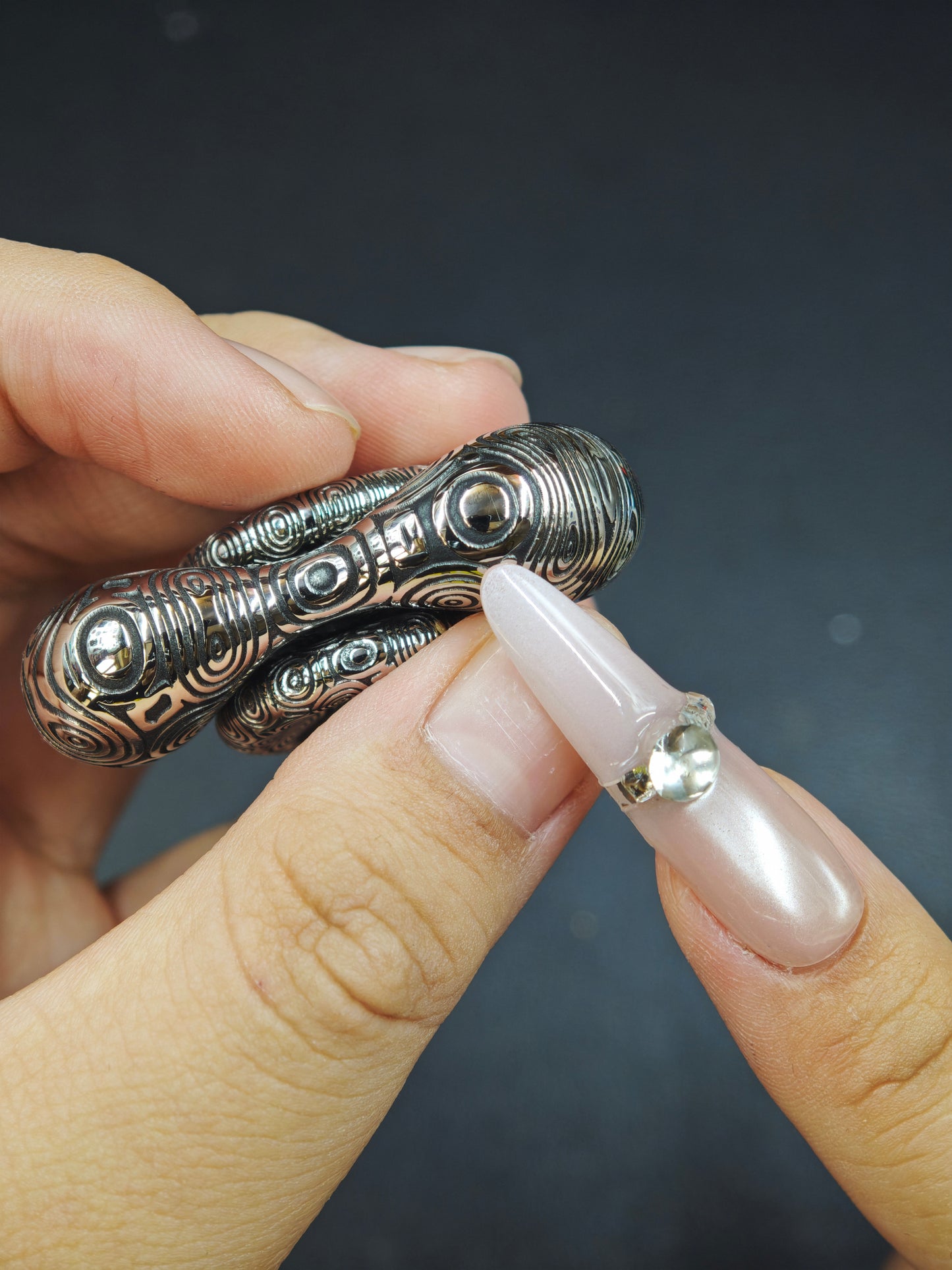 Three-Leaf Cell Damasteel