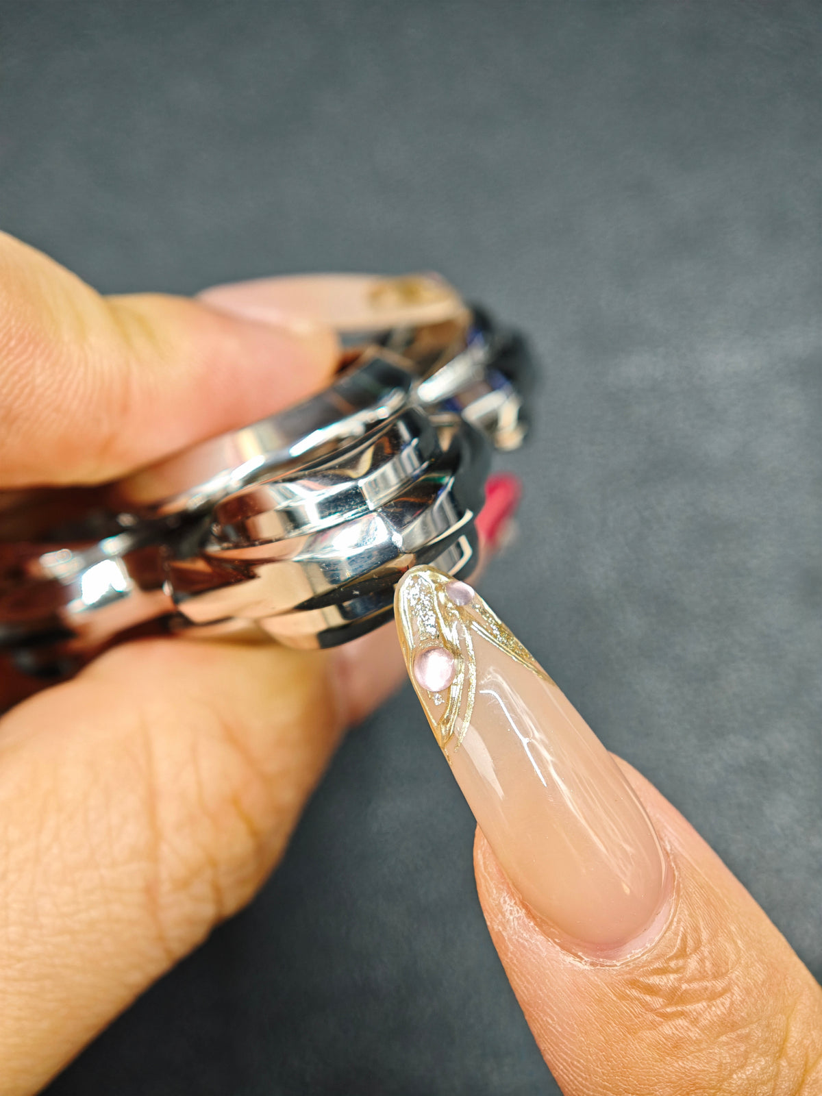 Twin Plume Stainless Steel Polished