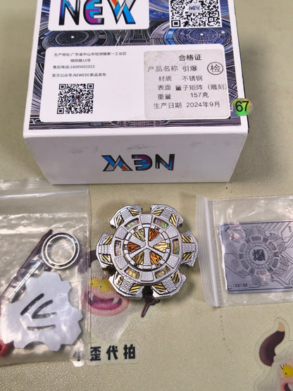Detonator Bearing Cap Stainless Steel Engraved