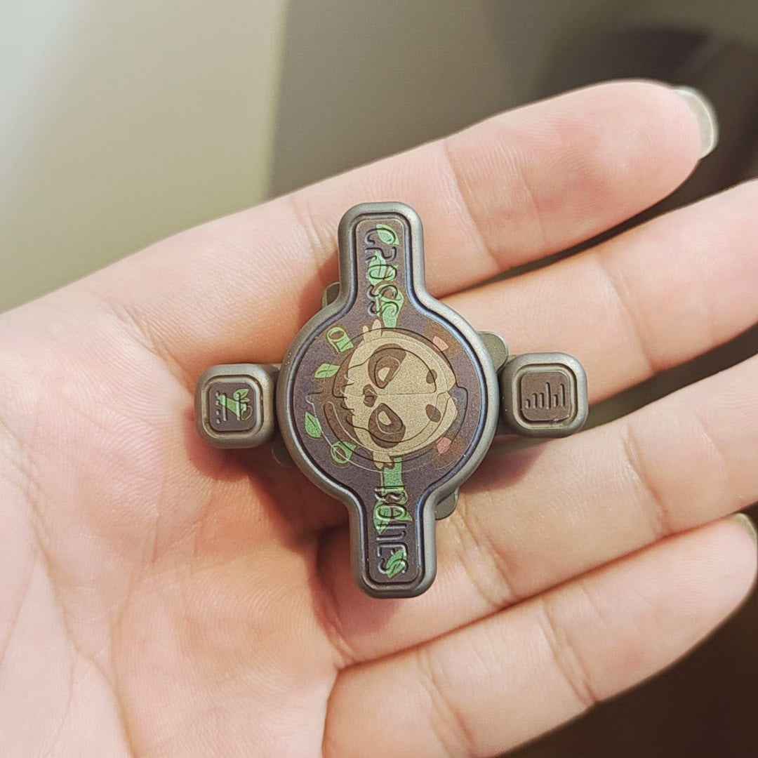 Cross Bones Titanium