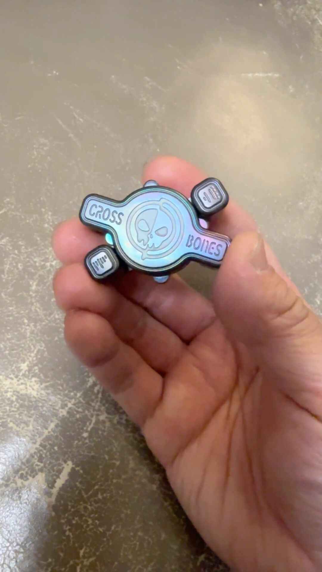 Cross Bones Zirconium