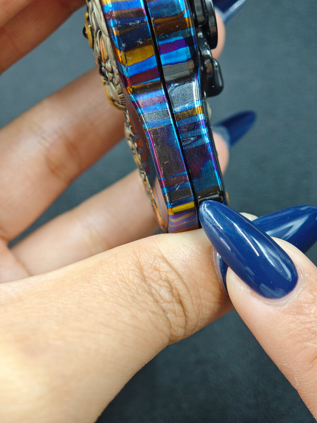 Demon Subduing Toga Tangcao Pattern Zircuti