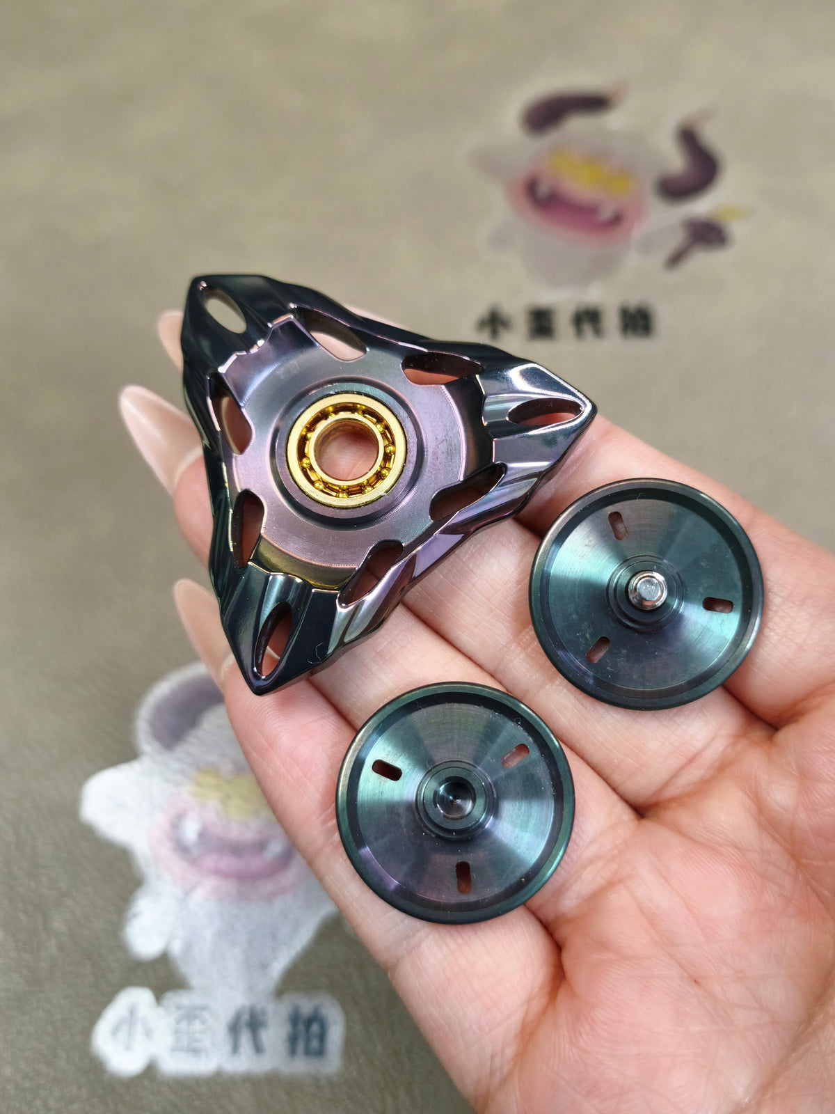 Flash Leap Zirconium Oil Slick
