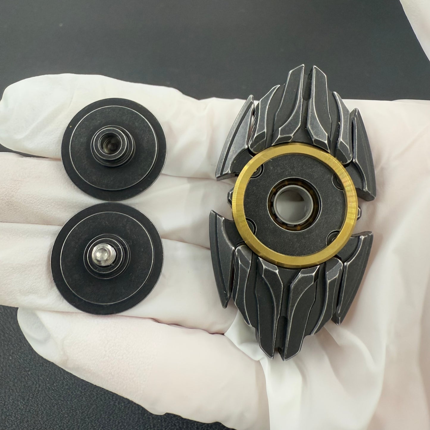 Dark Shell Opening Stainless Steel