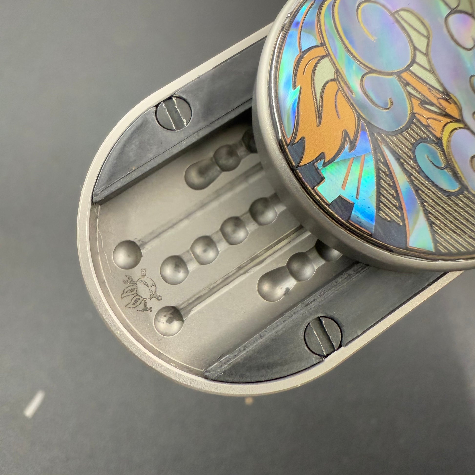 Dragon Rhythm Titanium Resin-Sealed