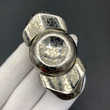 Feather Titanium Engraved