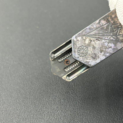 Plane Crystallized Zirconium Color-Anodized