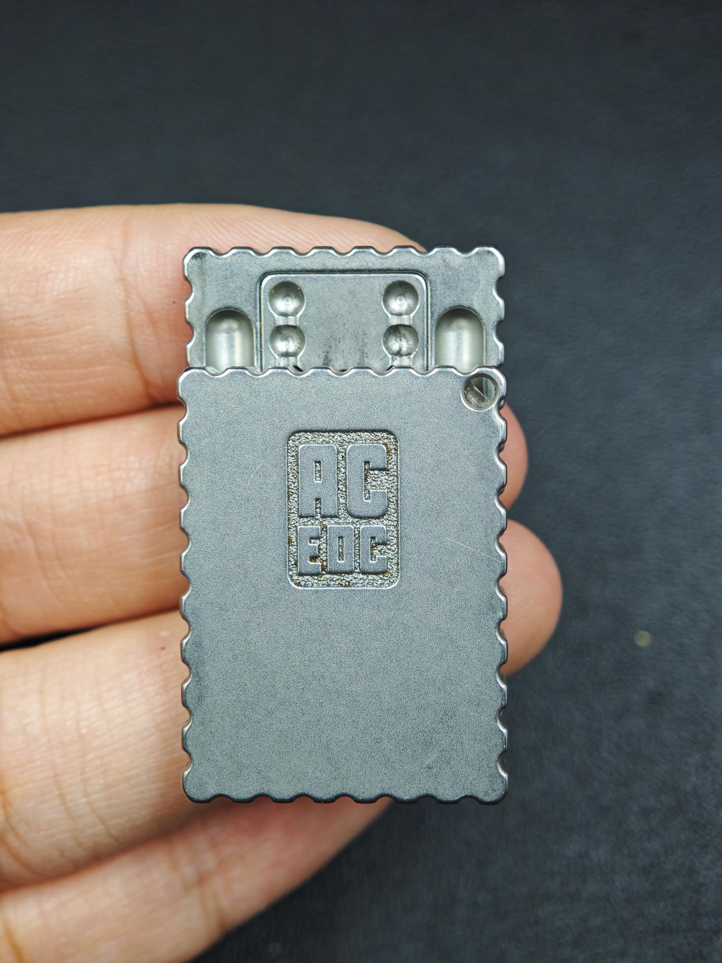 ACEdc Mech Stamp Stainless Steel