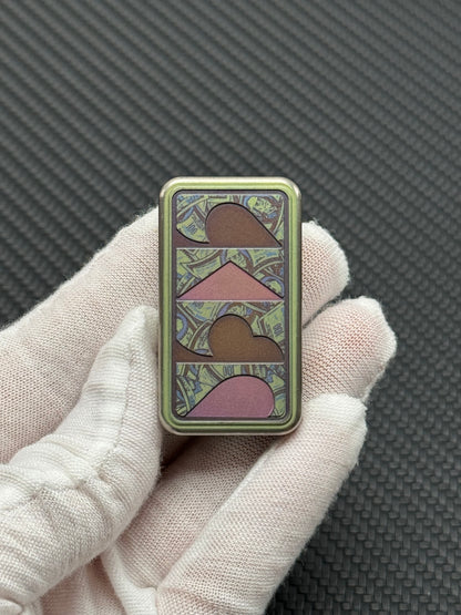 Dollar Pig Snout Titanium