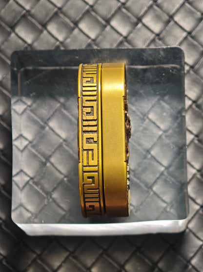 Maya Quetzalcoatl Wave Brass
