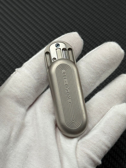 Floating Cloud Titanium Blasted