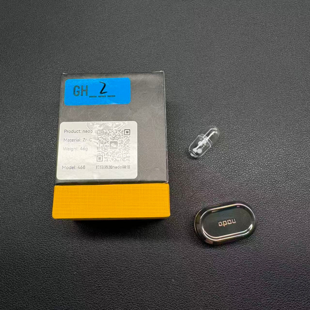 Nado Zirconium Polished Oil Slick