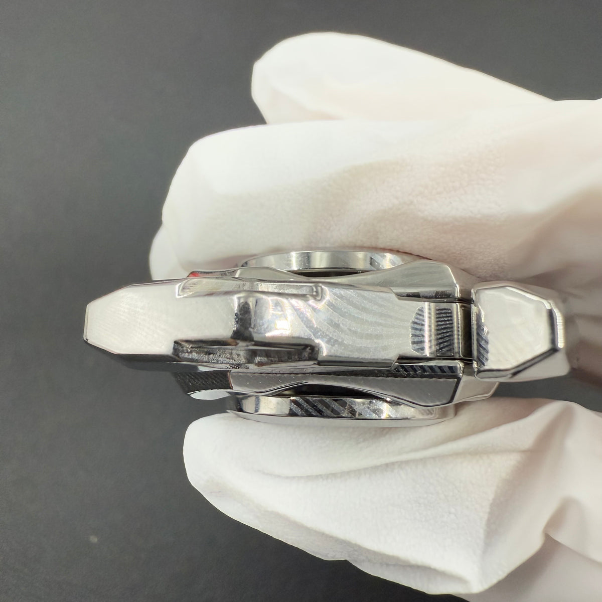 Haze Shell Opening Damasteel