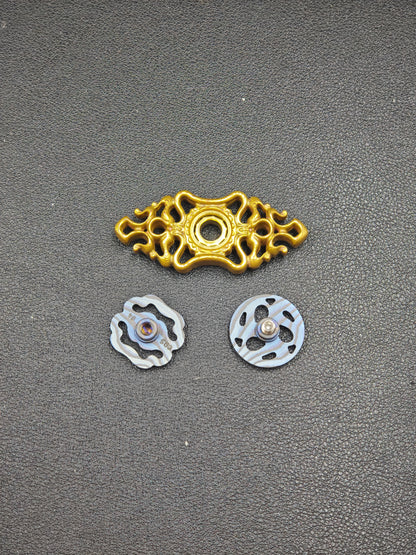 Flowing Cloud Zircuti Superconductor Mokume