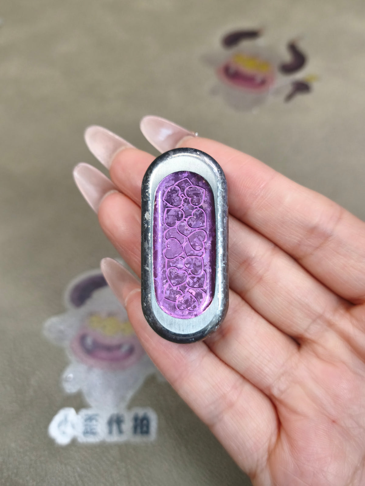 Top B Valentines Crystallized Titanium