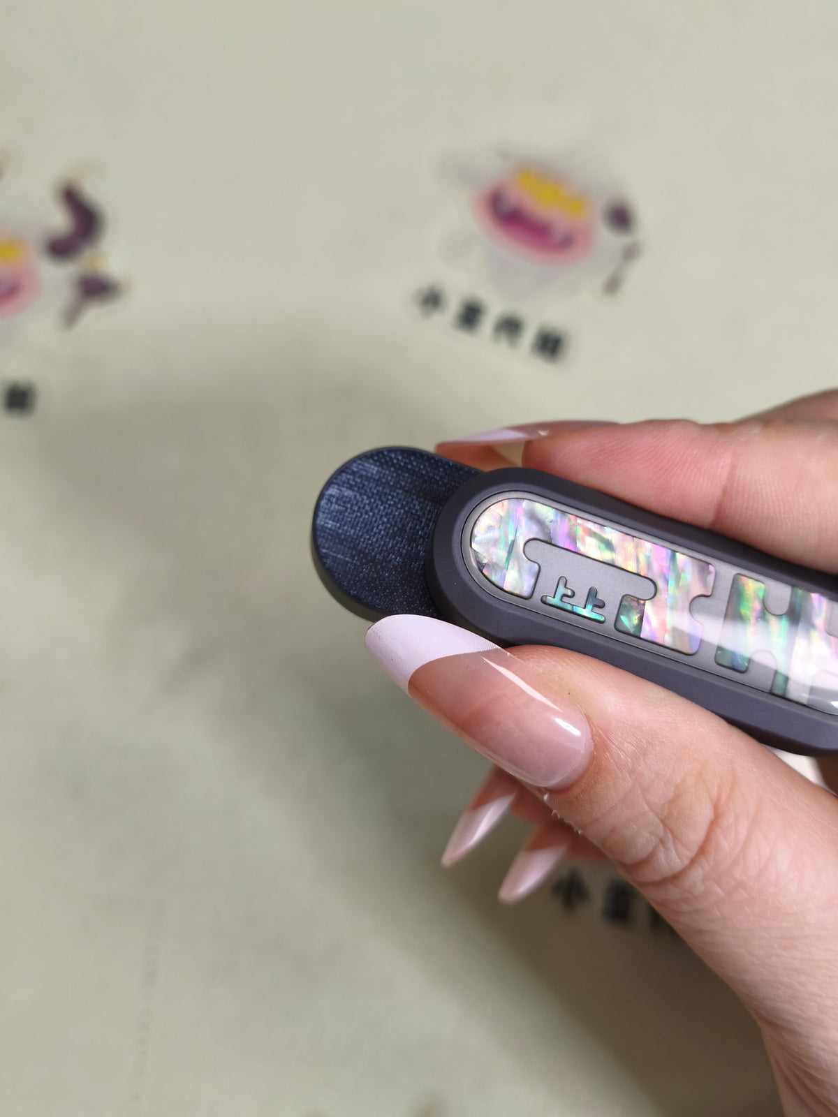Lucky Draw Zirconium Engraved