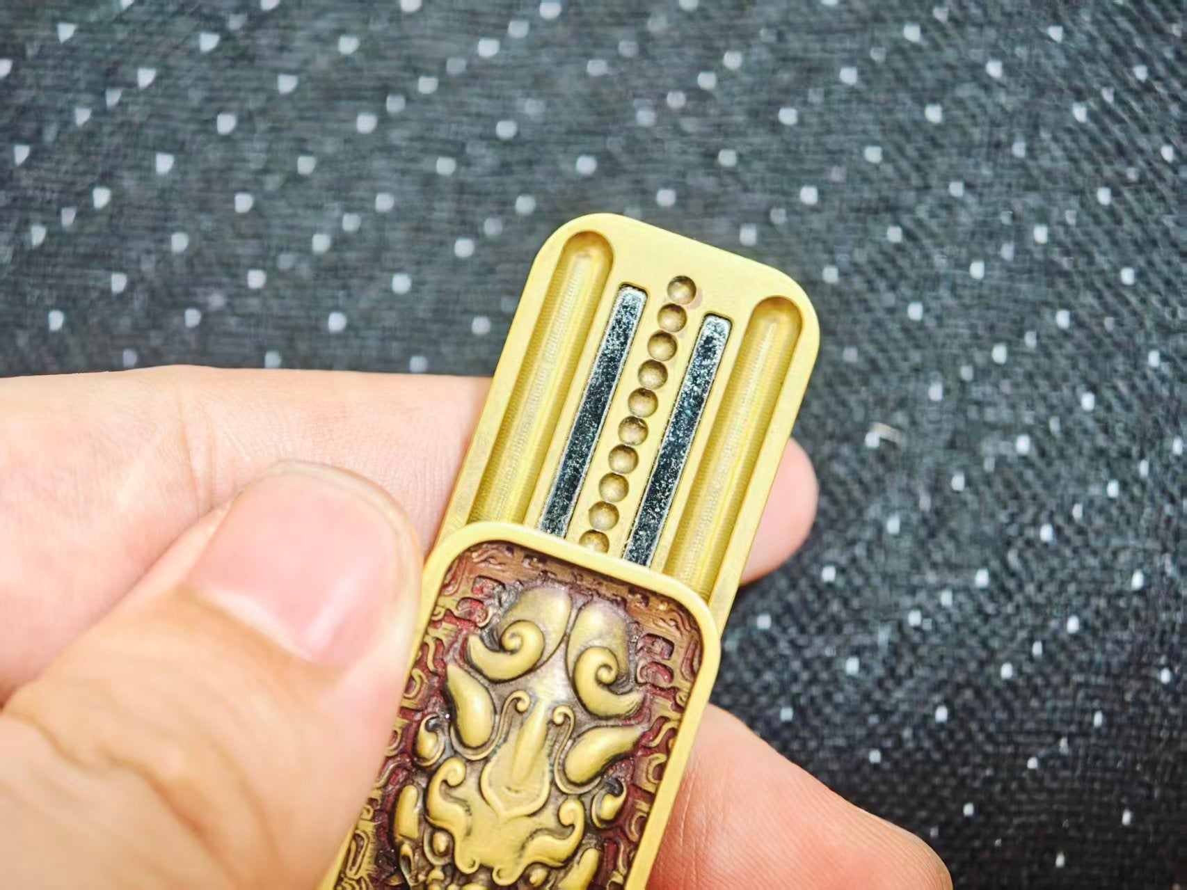 Even EDC Little Gold Bar Brass
