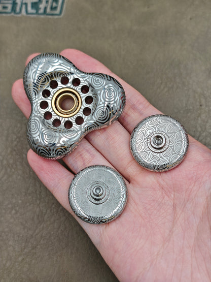 Three-Leaf Cell Damasteel