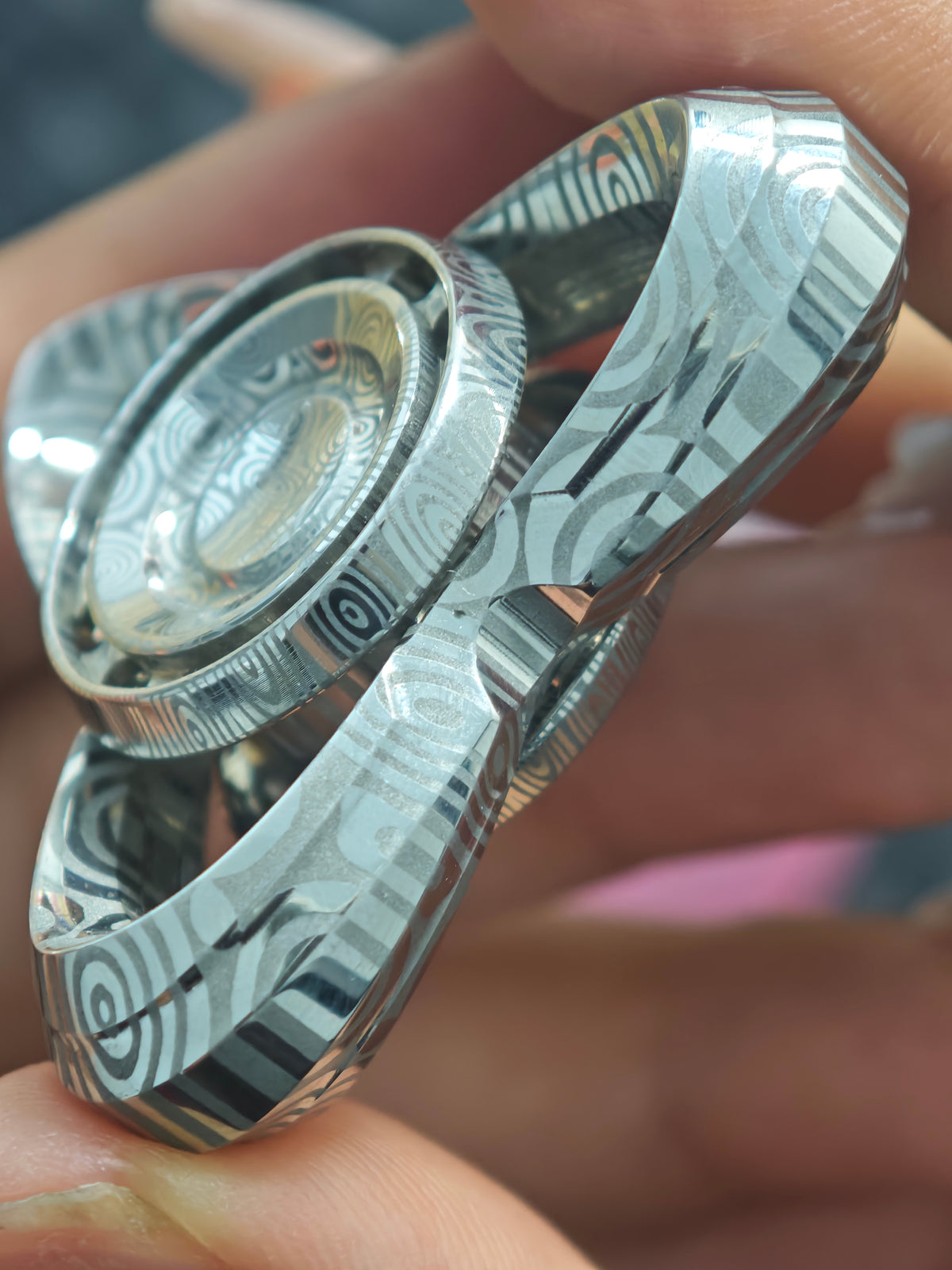 Cat's Eye Damasteel