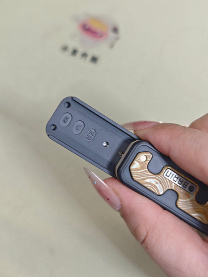 Snake Zirconium Mokume