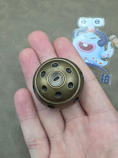 Death Star r Brass Distressed