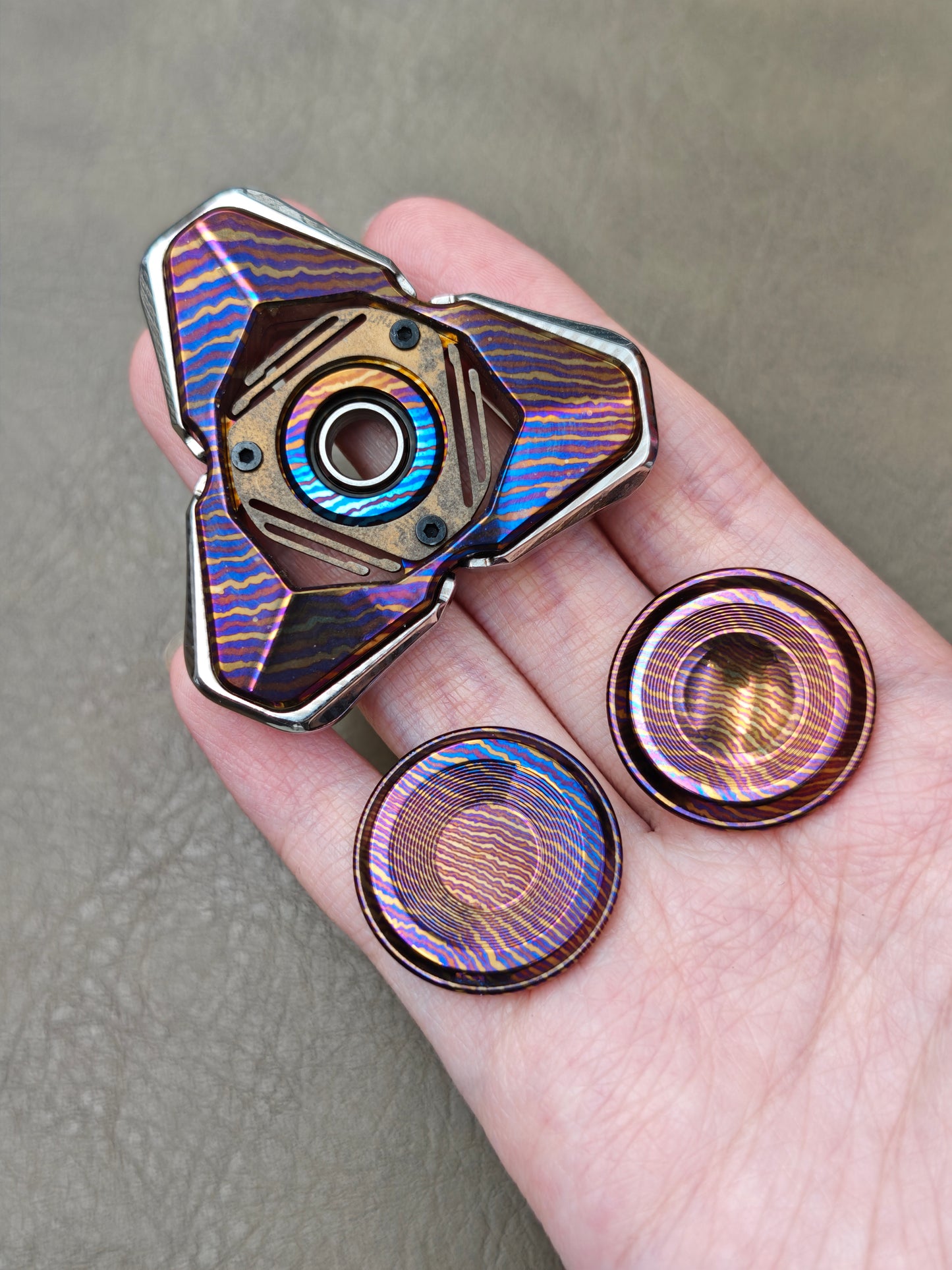 Qs Damasteel Mokuti Titanium