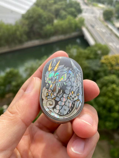 Dragon Rhythm MOP Resin-Sealed