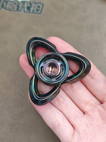 Cat's Eye Zirconium Oil Slick