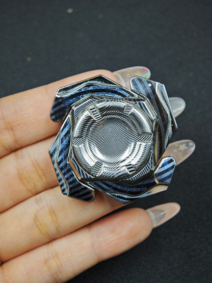 Haze Shell Opening Damasteel