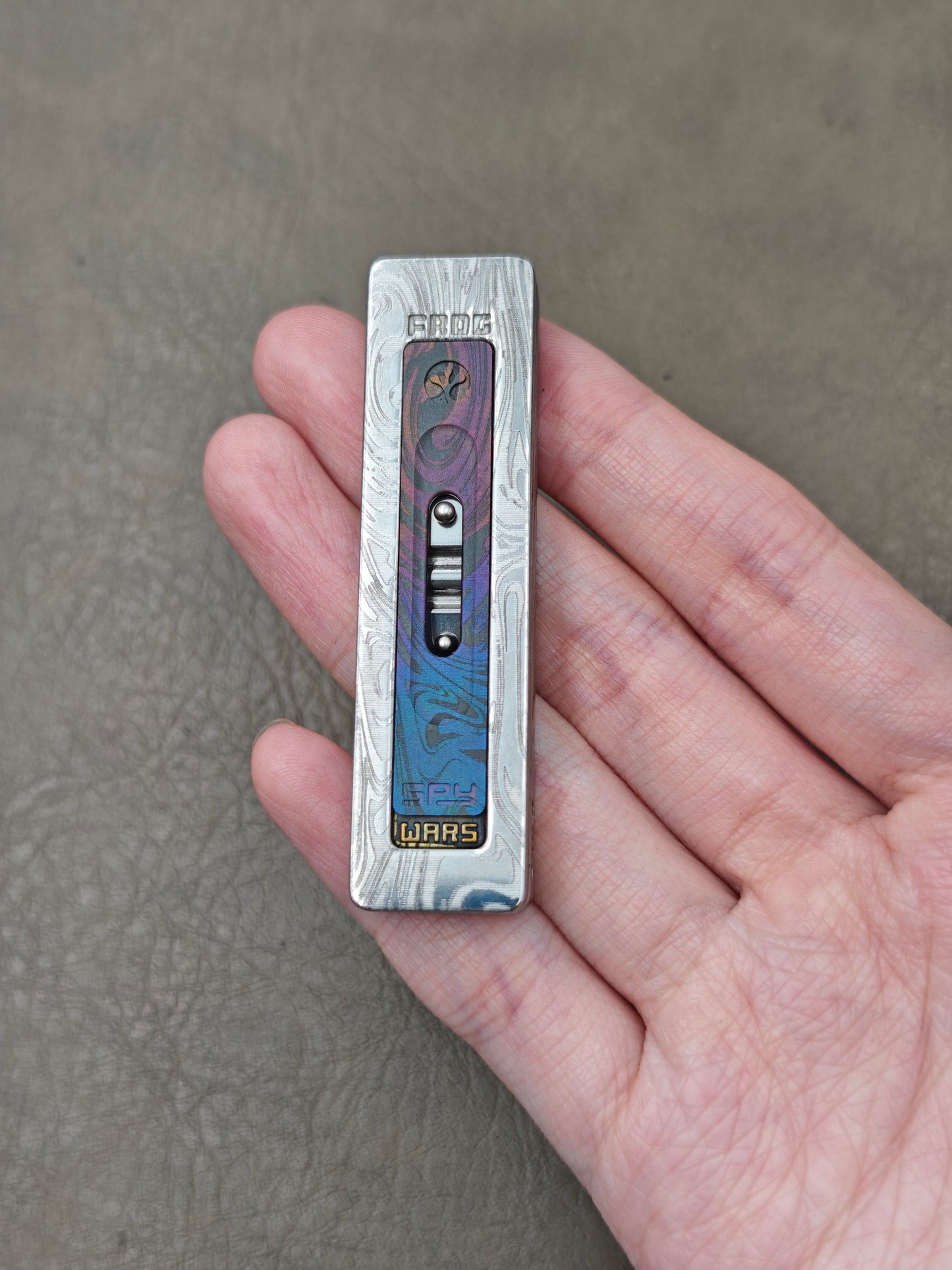 Frog Stainless Steel Color-Anodized