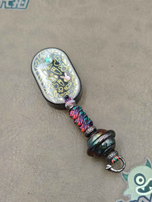 Grumpy Rabbit Rhythm Zirconium Resin-Sealed Oil Slick