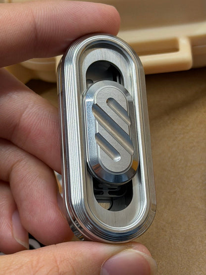 Popping Stainless Steel Blasted Polished