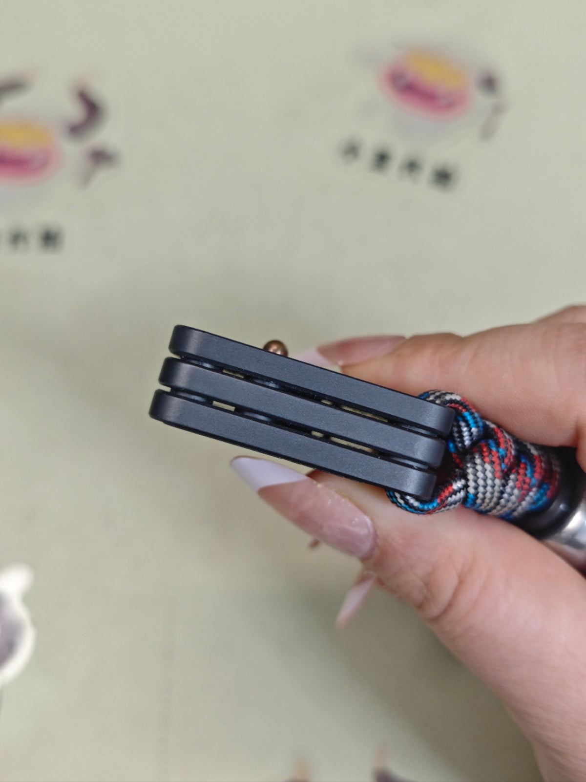 AAA Push Card Stainless Steel