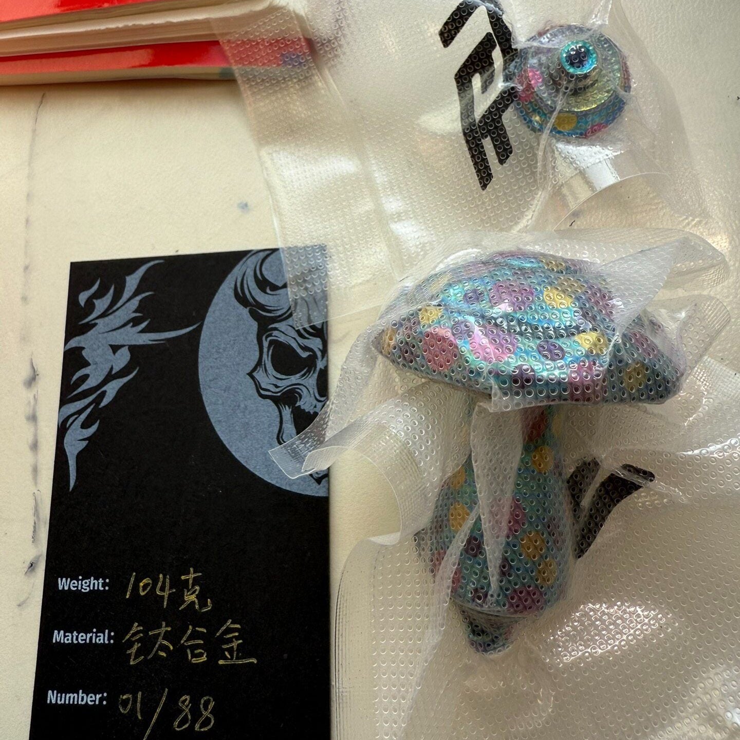 Poisonous Mushroom Rogue Lef Collaboration Titanium