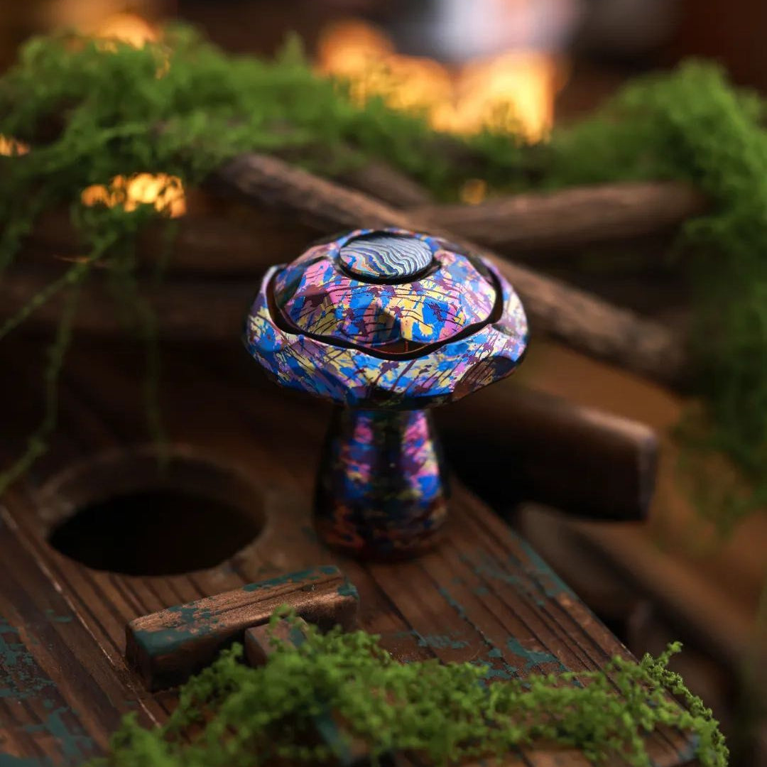 Poisonous Mushroom Titanium Ink splash