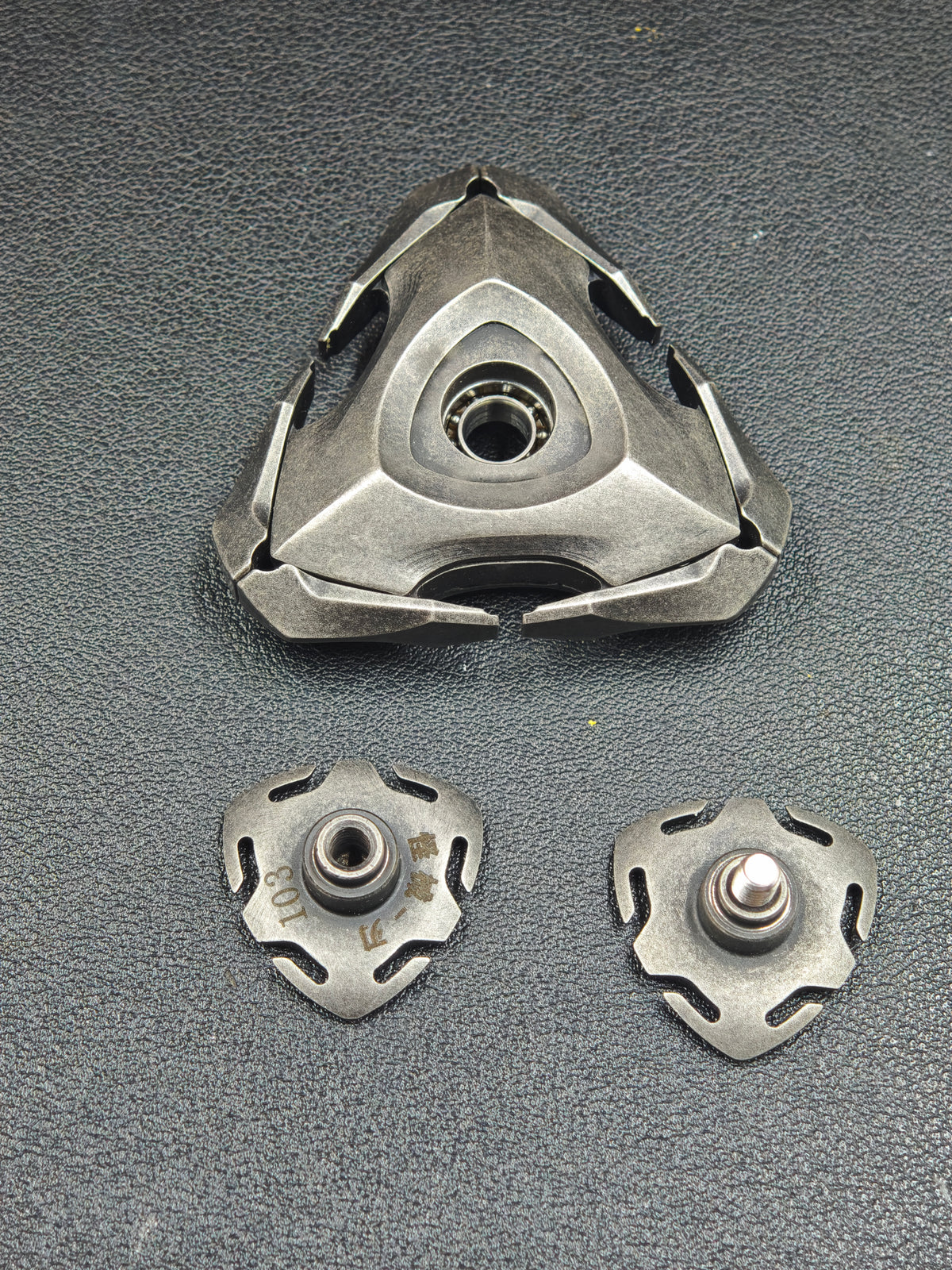 Blade Stainless Steel Stonewashed Distressed