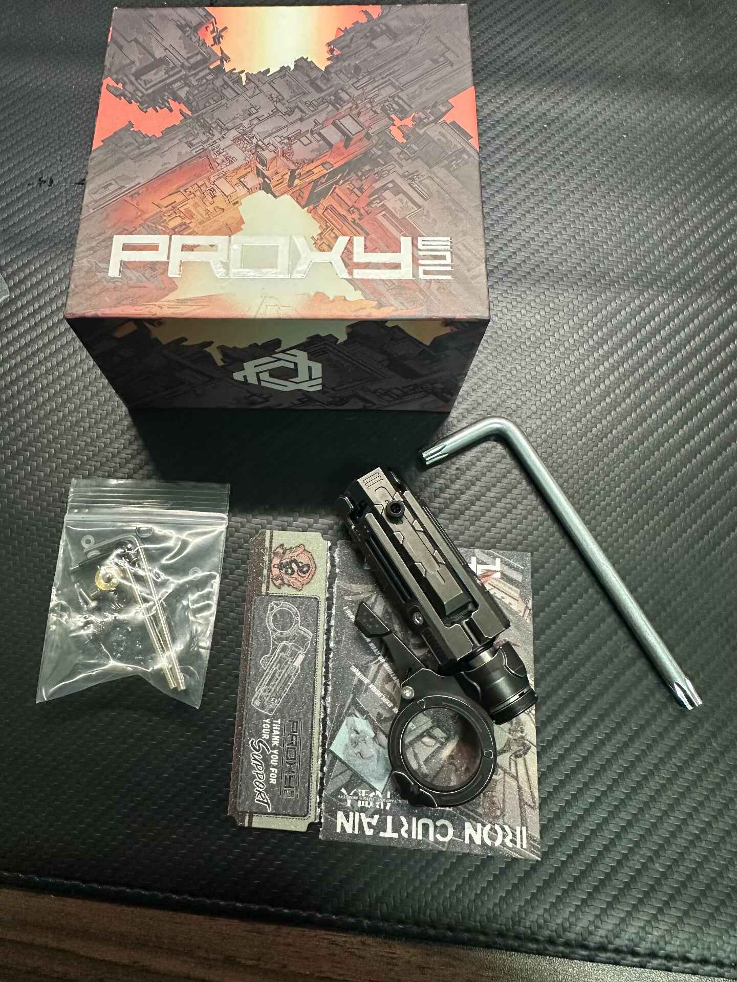 Iron Curtain Stainless Steel Zirconium