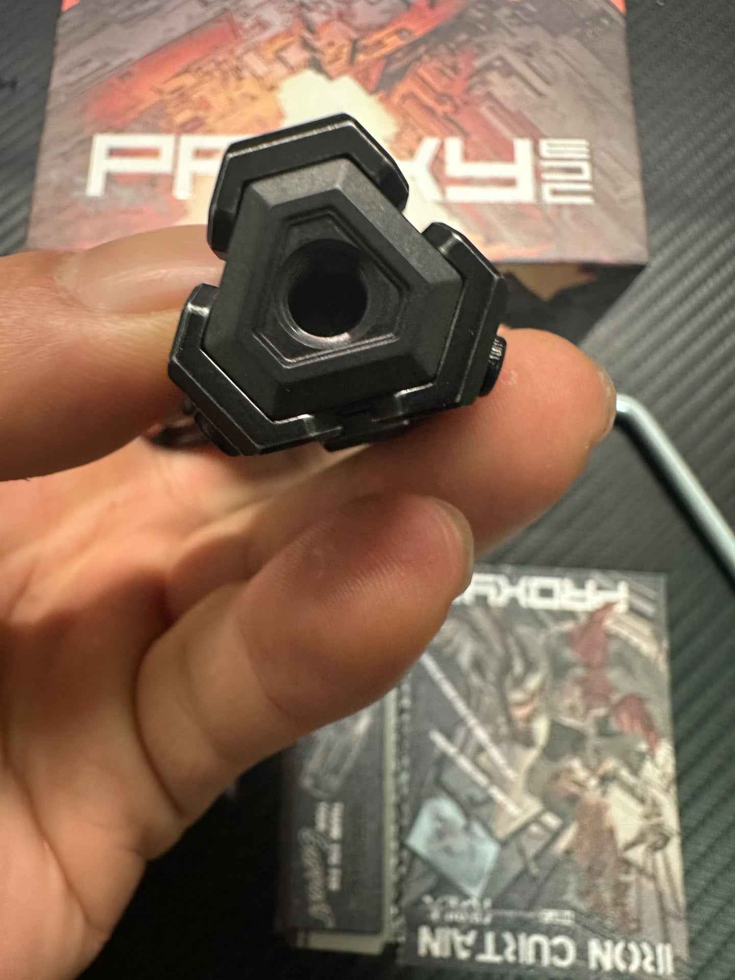 Iron Curtain Stainless Steel Zirconium