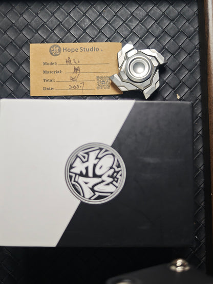 Haze Shell Opening Stainless Steel Engraved