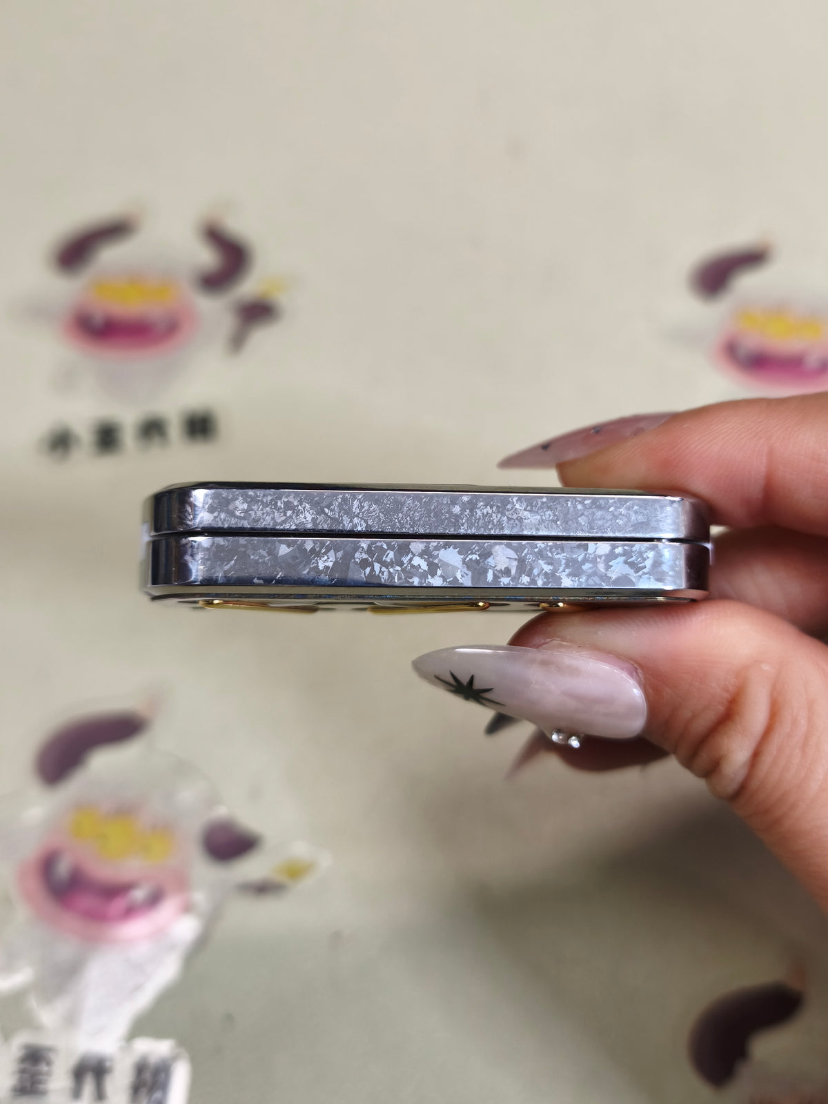 Razor Edge Crystallized Titanium