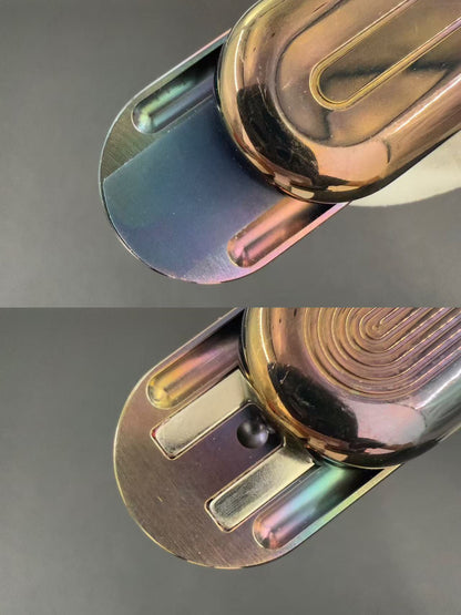 Floating Cloud Zirconium Color-Anodized Polished