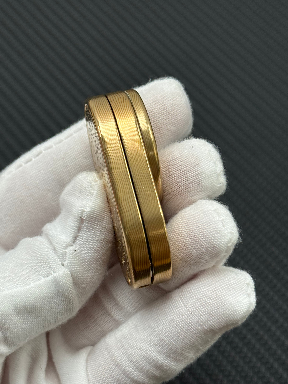 MIX Mokume Etched Polished