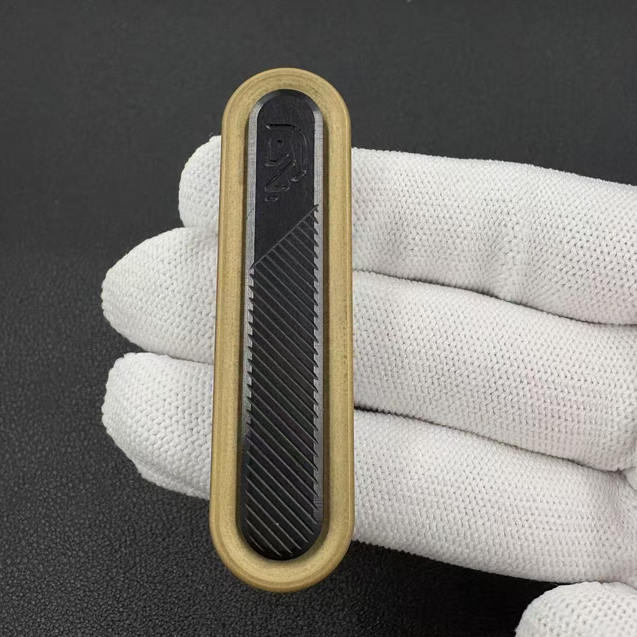 Spice Pin Brass African Blackwood