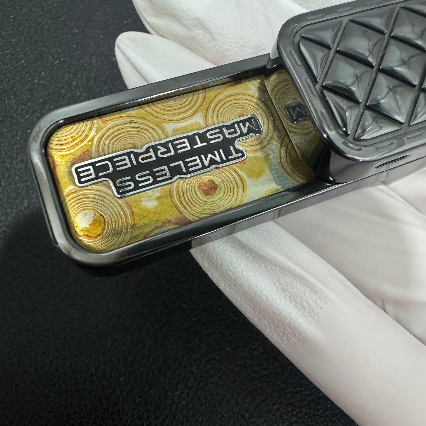 Feng Ling Zirconium Color-Anodized Polished