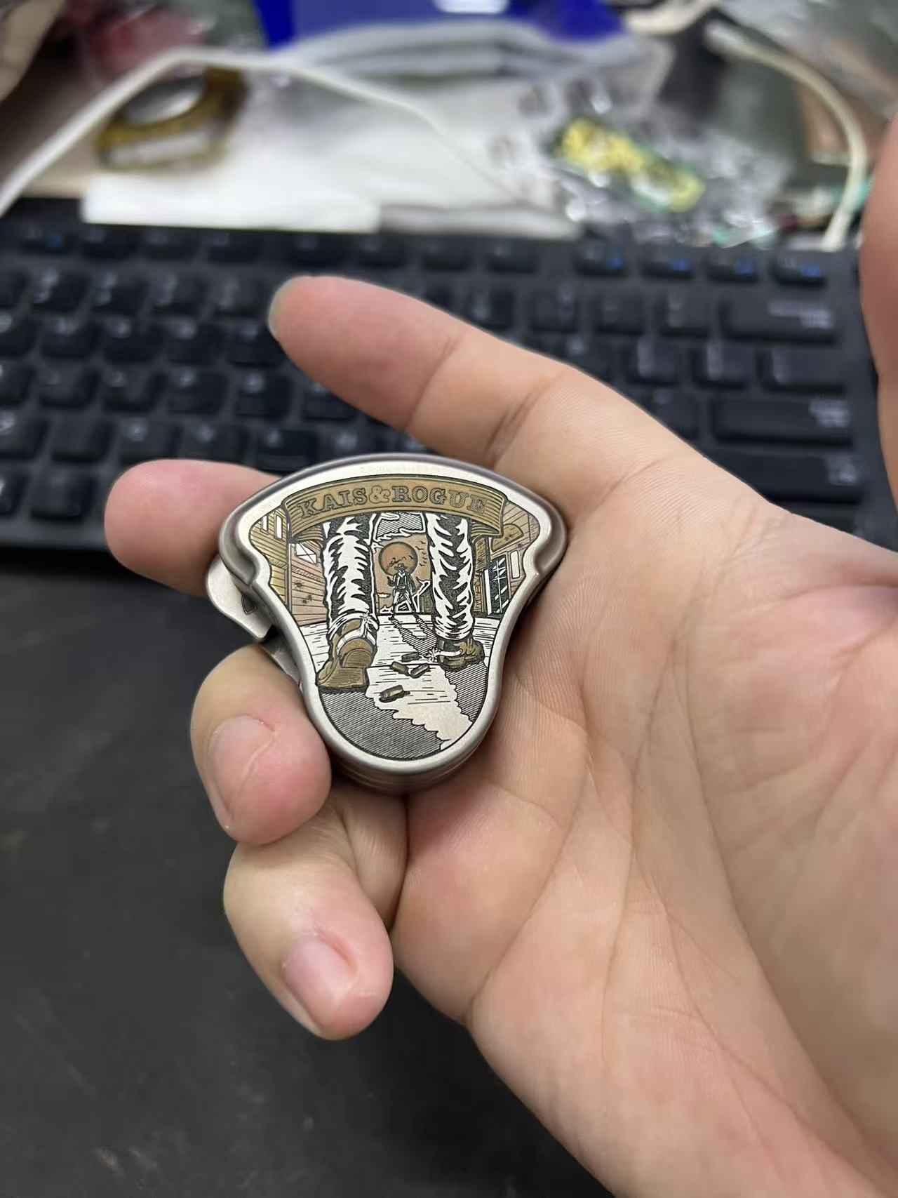 Western Cowboy Titanium