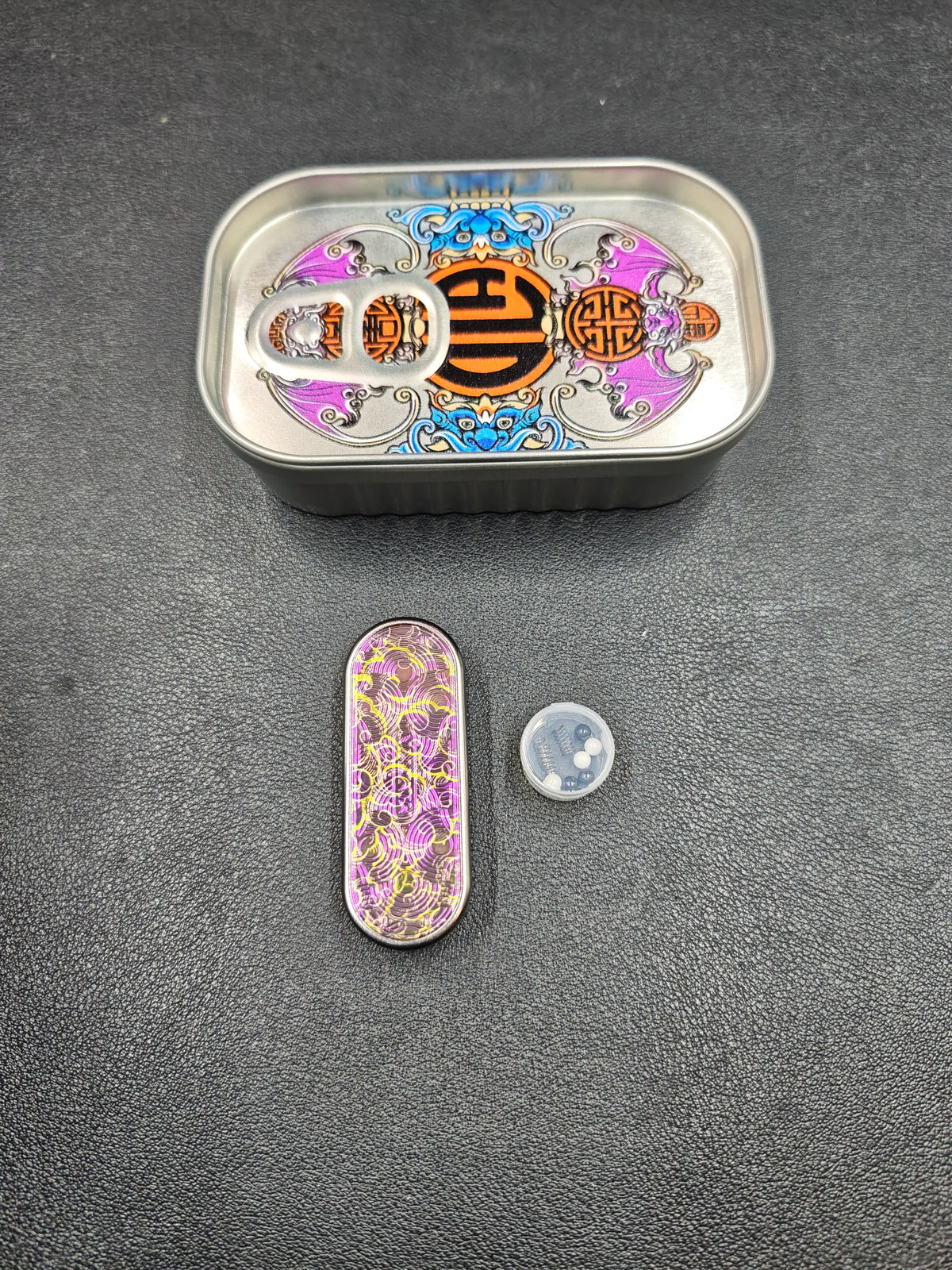 Ming Yin Titanium Engraved