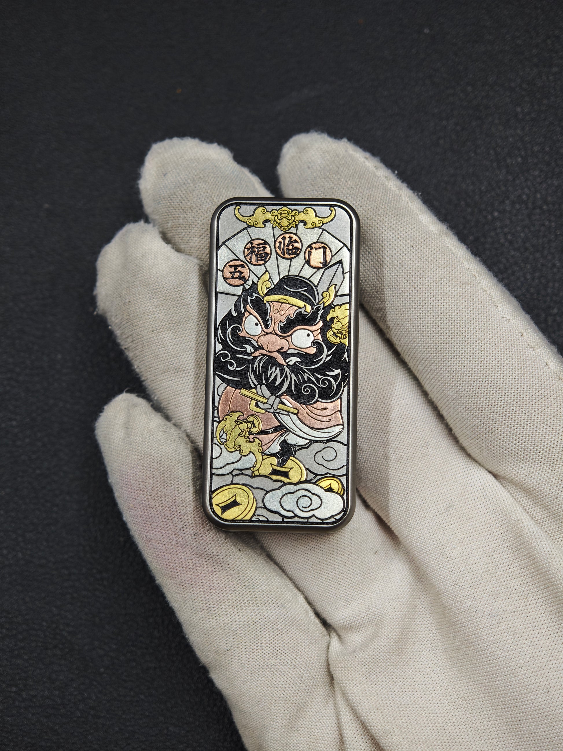 Zhong Kui Paperweight Titanium