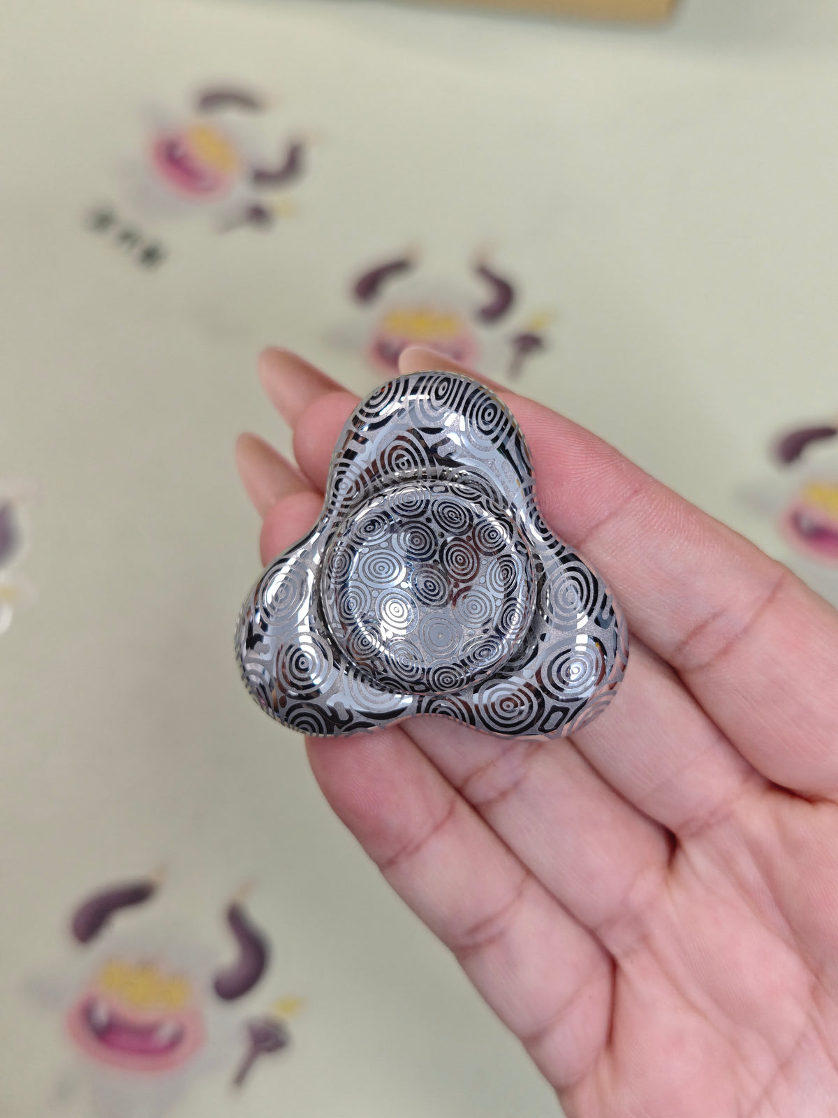 Three-Leaf Cell Damasteel