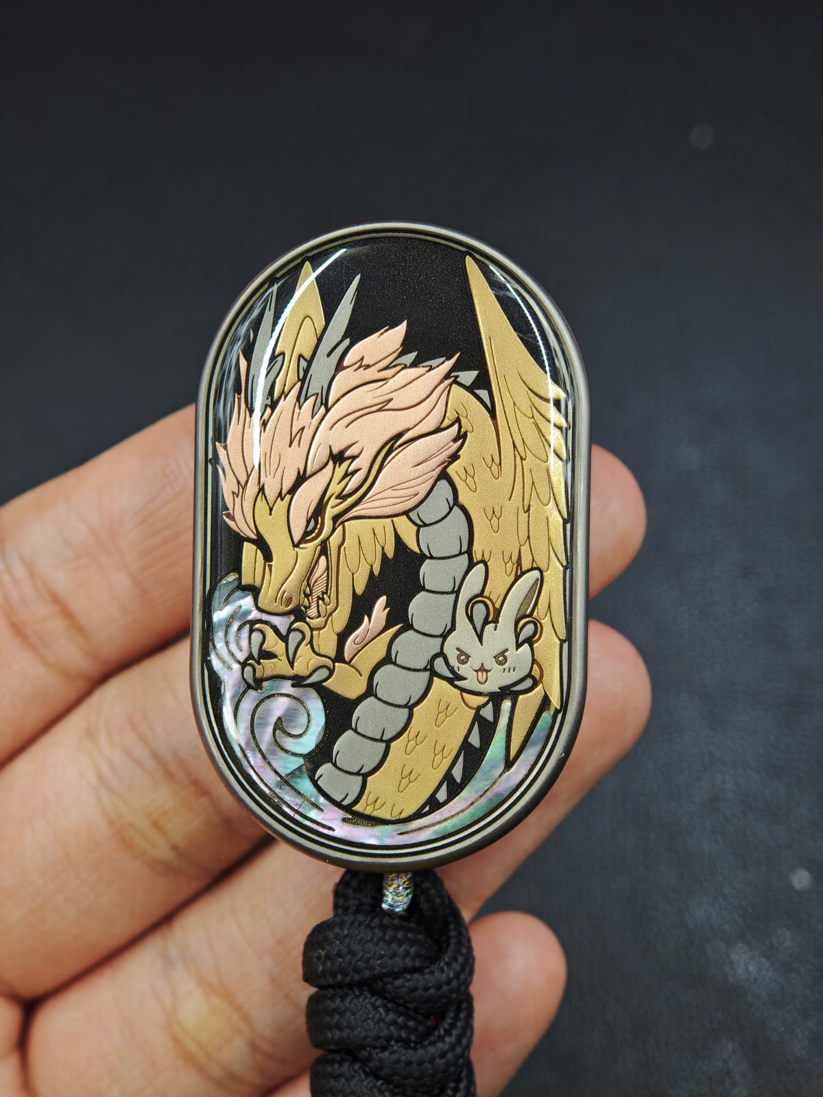 Couture Dragon Rhythm Titanium Resin-Sealed